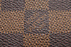 Authentic Louis Vuitton Damier Marais Bucket Pouch Purse Clutch LV 3553J