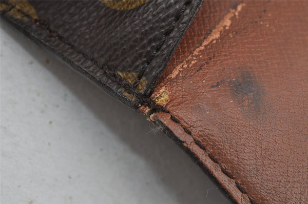 Authentic Louis Vuitton Monogram Saint Cloud MM M51243 Shoulder Cross Bag 3554I