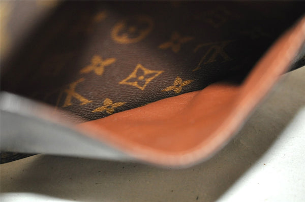 Authentic Louis Vuitton Monogram Saint Cloud MM M51243 Shoulder Cross Bag 3554I