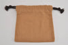 Authentic Louis Vuitton Dust Bag 10 Set Cotton Beige 8.3x7.5x0.2 LV 3554J