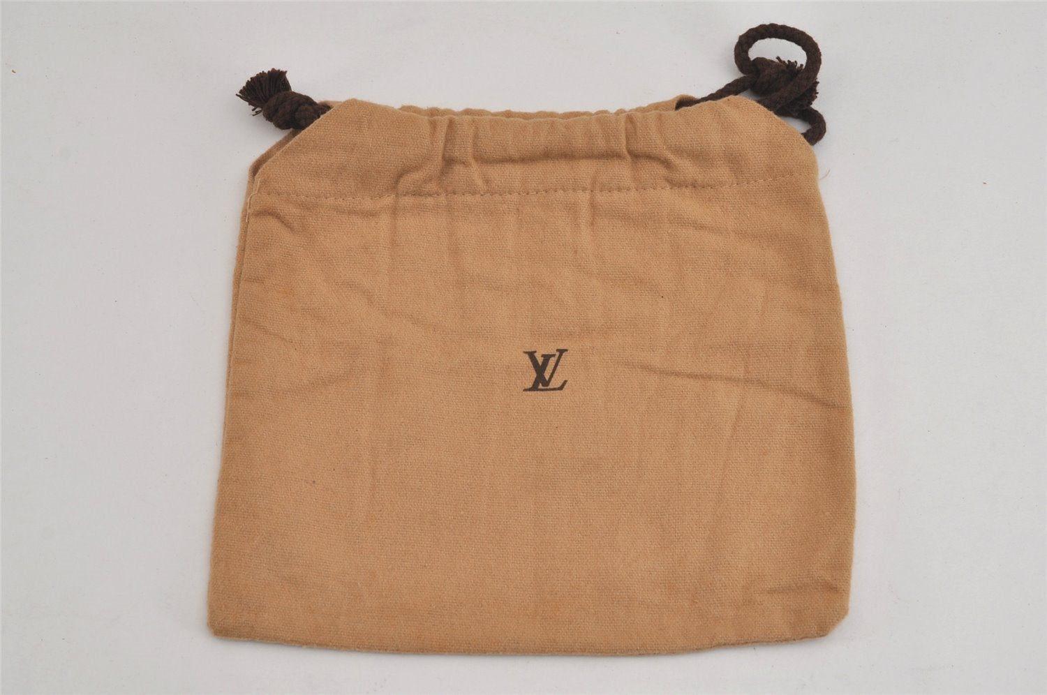 Authentic Louis Vuitton Dust Bag 10 Set Cotton Beige 8.3x7.5x0.2 LV 3554J