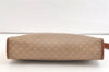 Authentic CELINE Macadam Blason Pattern Clutch Hand Bag PVC Leather Beige 3554K