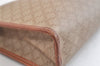 Authentic CELINE Macadam Blason Pattern Clutch Hand Bag PVC Leather Beige 3554K