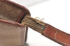 Authentic CELINE Macadam Blason Pattern Clutch Hand Bag PVC Leather Beige 3554K