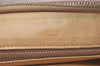 Authentic CELINE Macadam Blason Pattern Clutch Hand Bag PVC Leather Beige 3554K