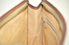 Authentic CELINE Macadam Blason Pattern Clutch Hand Bag PVC Leather Beige 3554K