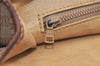 Authentic CELINE Macadam Blason Pattern Clutch Hand Bag PVC Leather Beige 3554K