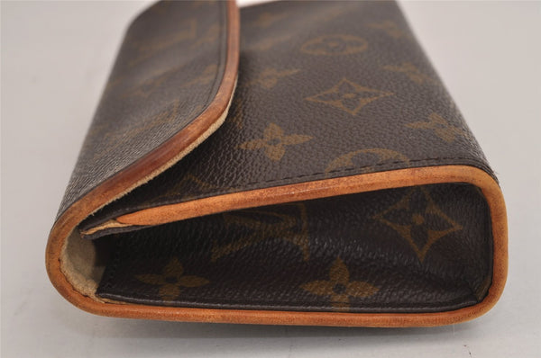 Auth Louis Vuitton Monogram Pochette Florentine Pouch Waist Bag M51855 LV 3556J