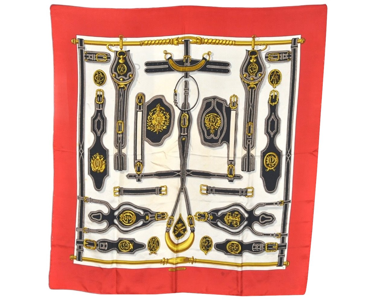 Authentic HERMES Carre 90 Scarf 