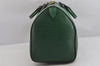 Authentic Louis Vuitton Epi Speedy 35 Hand Boston Bag Green M42994 LV 3558K