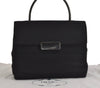Authentic PRADA Vintage Nylon Tessuto Hand Bag Purse Black 3559J