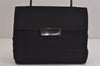 Authentic PRADA Vintage Nylon Tessuto Hand Bag Purse Black 3559J
