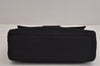 Authentic PRADA Vintage Nylon Tessuto Hand Bag Purse Black 3559J