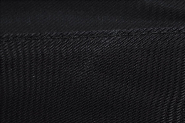 Authentic PRADA Vintage Nylon Tessuto Hand Bag Purse Black 3559J