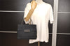 Authentic PRADA Vintage Nylon Tessuto Hand Bag Purse Black 3559J