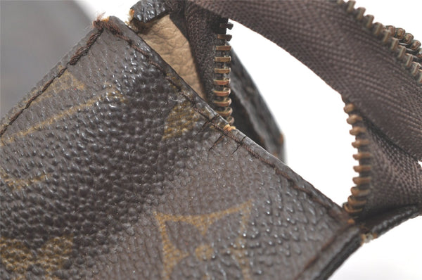 Authentic Louis Vuitton Monogram Poche Toilette 26 M47542 Cosmetics Pouch 3559K