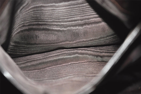 Authentic GUCCI Vintage Bamboo 2Way Shoulder Tote Bag Leather Brown 3561I