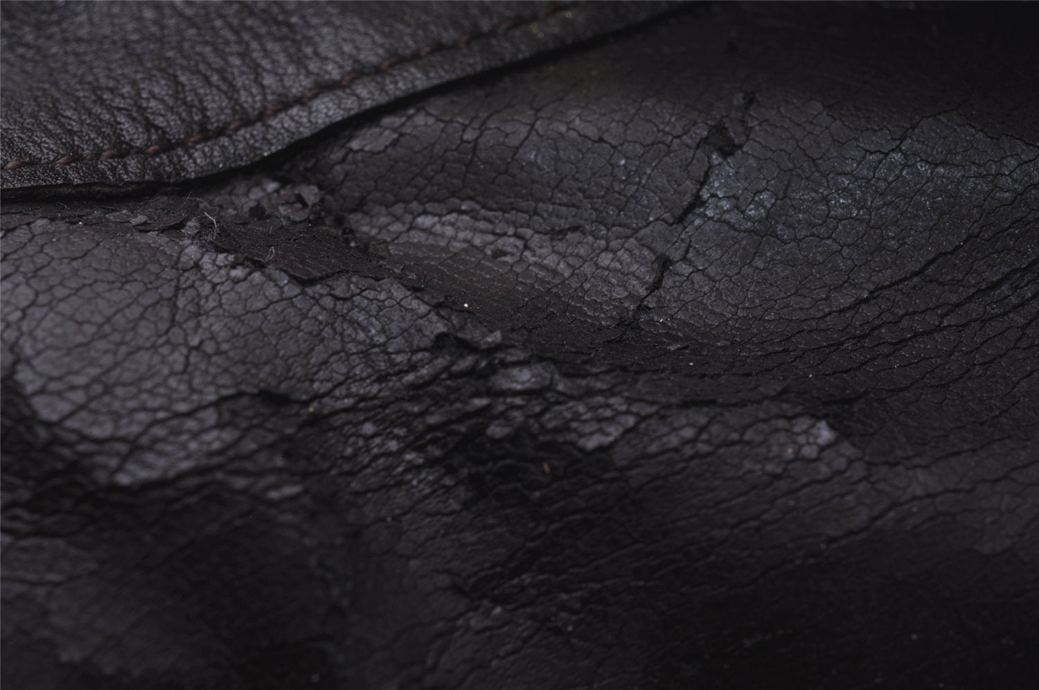 Authentic GUCCI Vintage Bamboo 2Way Shoulder Tote Bag Leather Brown 3561I