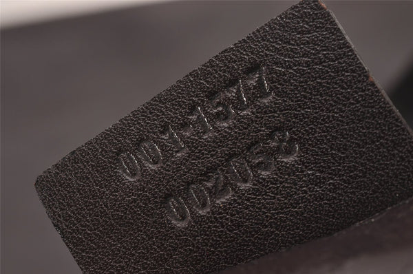 Authentic GUCCI Vintage Bamboo 2Way Shoulder Tote Bag Leather Brown 3561I