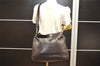 Authentic GUCCI Vintage Bamboo 2Way Shoulder Tote Bag Leather Brown 3561I