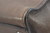 Authentic PRADA Glace Calf Leather Nappa 2Way Tote Bag BN2665 Brown 3561J