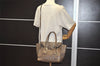Authentic PRADA Glace Calf Leather Nappa 2Way Tote Bag BN2665 Brown 3561J