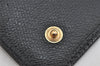 Authentic CHANEL Caviar Skin CoCo Button 6 Hooks Key Case Purse Black 3562K