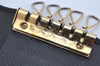 Authentic CHANEL Caviar Skin CoCo Button 6 Hooks Key Case Purse Black 3562K