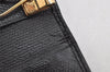 Authentic CHANEL Caviar Skin CoCo Button 6 Hooks Key Case Purse Black 3562K