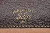 Authentic GUCCI Web Sherry Line Shoulder Cross Bag GG PVC Leather Brown 3563I