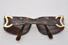 Authentic CHANEL Sunglasses Tortoise Shell CC Logos Plastic 02461 Brown 3564J