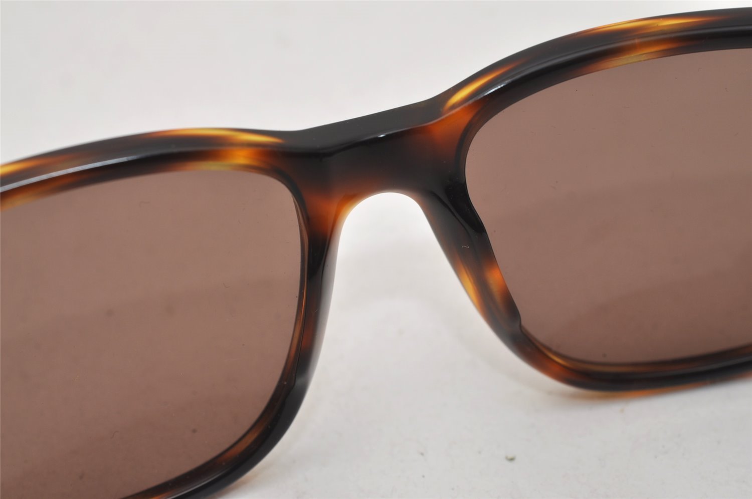 Authentic CHANEL Sunglasses Tortoise Shell CC Logos Plastic 02461 Brown 3564J