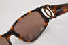 Authentic CHANEL Sunglasses Tortoise Shell CC Logos Plastic 02461 Brown 3564J