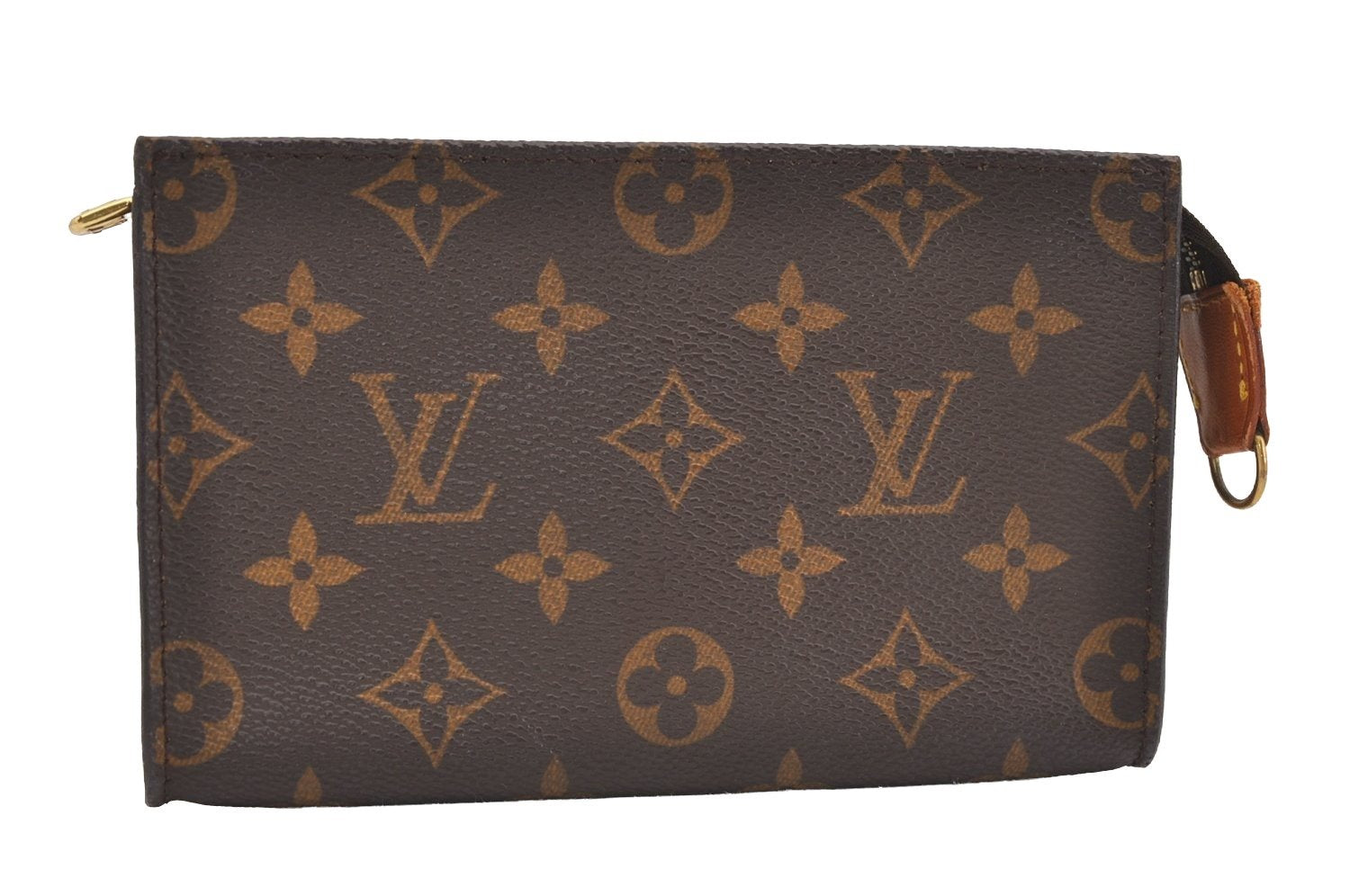 Authentic Louis Vuitton Monogram Pouch Purse For Bucket PM LV 3566J