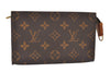 Authentic Louis Vuitton Monogram Pouch Purse For Bucket PM LV 3566J