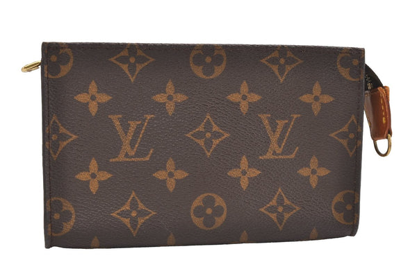 Authentic Louis Vuitton Monogram Pouch Purse For Bucket PM LV 3566J