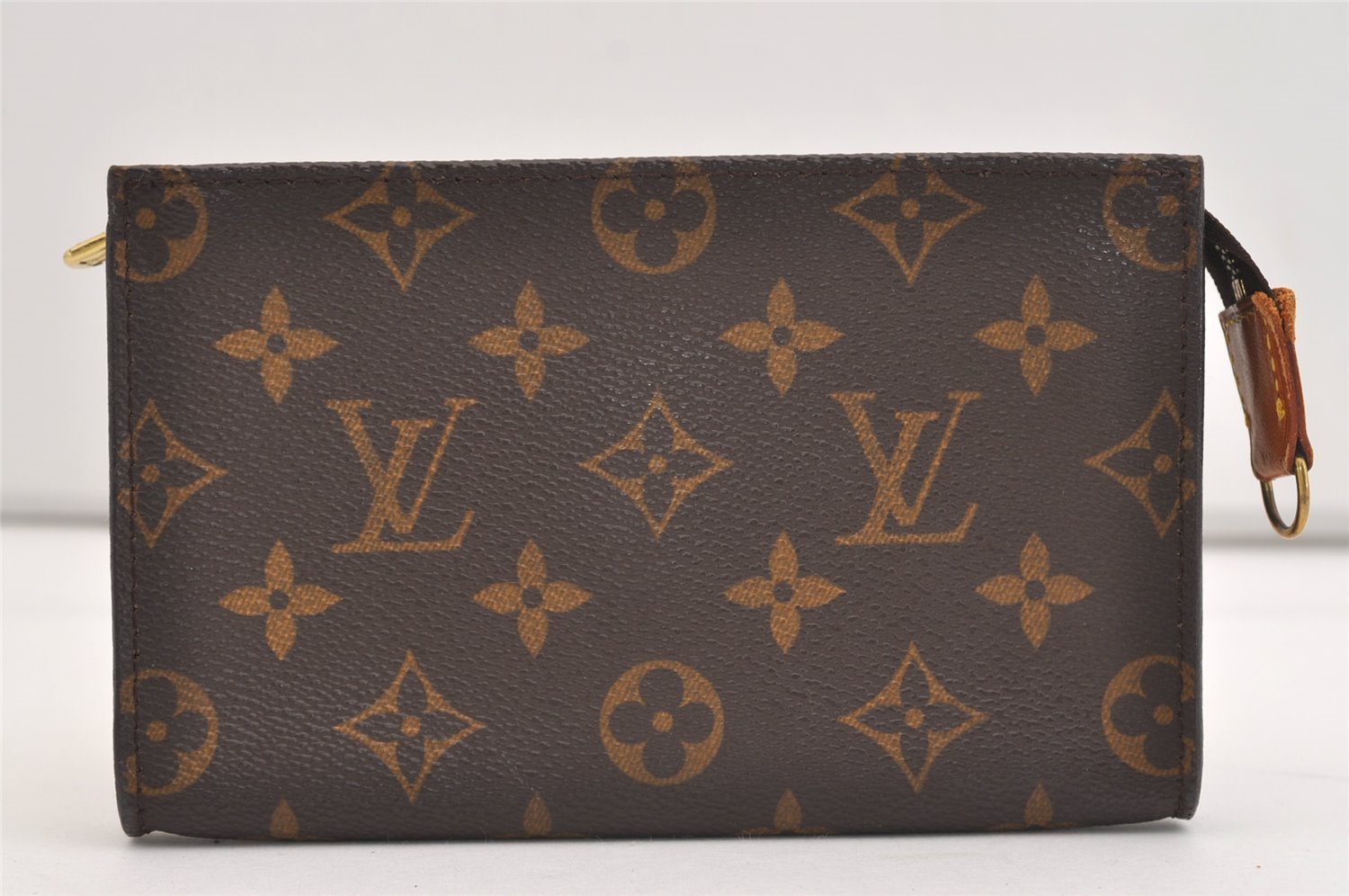 Authentic Louis Vuitton Monogram Pouch Purse For Bucket PM LV 3566J