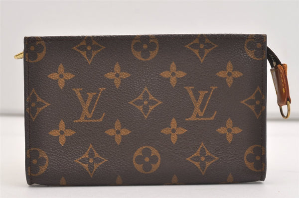Authentic Louis Vuitton Monogram Pouch Purse For Bucket PM LV 3566J