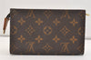Authentic Louis Vuitton Monogram Pouch Purse For Bucket PM LV 3566J