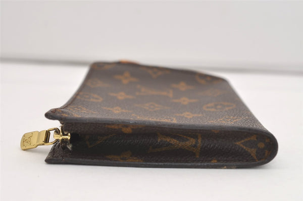 Authentic Louis Vuitton Monogram Pouch Purse For Bucket PM LV 3566J
