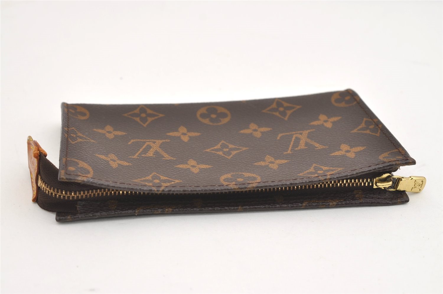 Authentic Louis Vuitton Monogram Pouch Purse For Bucket PM LV 3566J