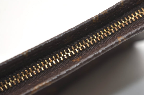 Authentic Louis Vuitton Monogram Pouch Purse For Bucket PM LV 3566J