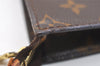 Authentic Louis Vuitton Monogram Pouch Purse For Bucket PM LV 3566J