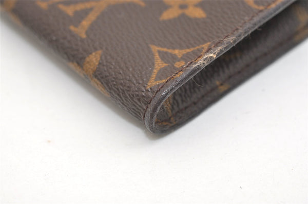 Authentic Louis Vuitton Monogram Pouch Purse For Bucket PM LV 3566J