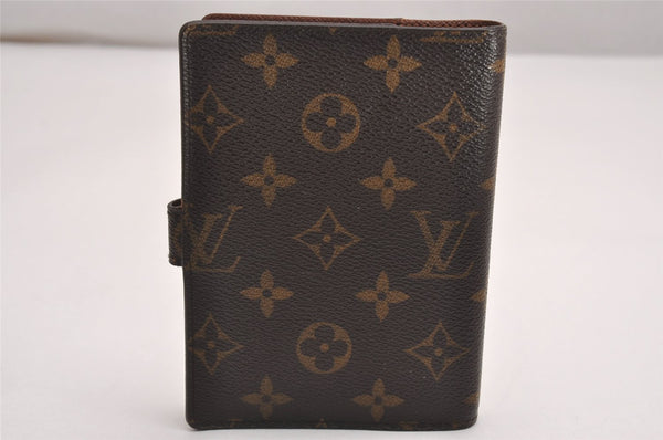 Authentic Louis Vuitton Monogram Agenda PM Notebook Cover R20005 LV 3567J