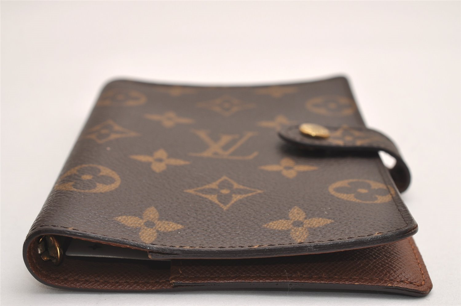 Authentic Louis Vuitton Monogram Agenda PM Notebook Cover R20005 LV 3567J