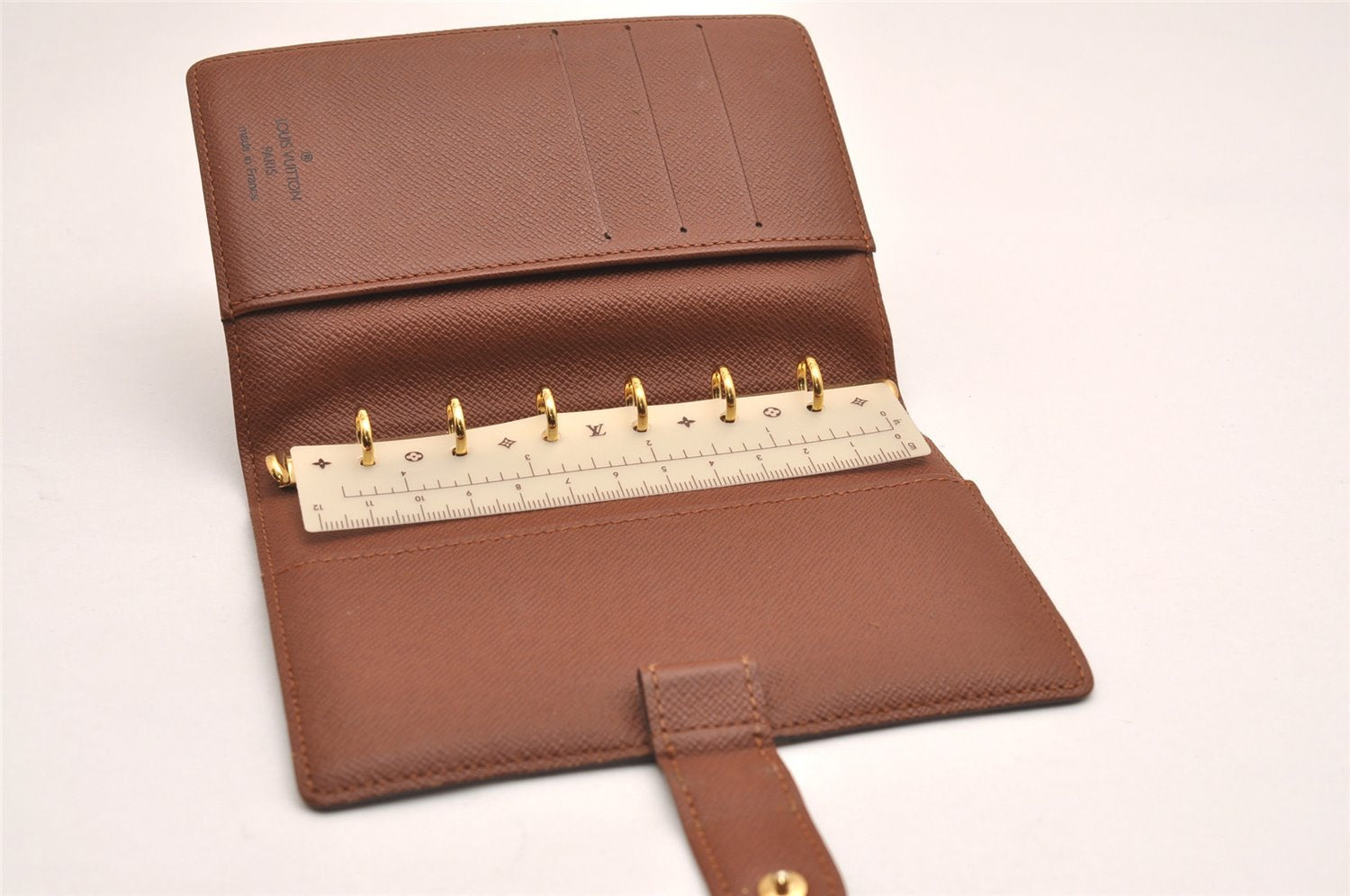 Authentic Louis Vuitton Monogram Agenda PM Notebook Cover R20005 LV 3567J