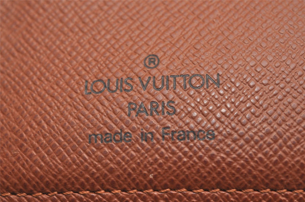 Authentic Louis Vuitton Monogram Agenda PM Notebook Cover R20005 LV 3567J