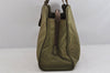 Authentic PRADA Nylon Tessuto Shoulder Hand Bag Purse B7798 Khaki Green 3569K