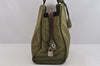 Authentic PRADA Nylon Tessuto Shoulder Hand Bag Purse B7798 Khaki Green 3569K